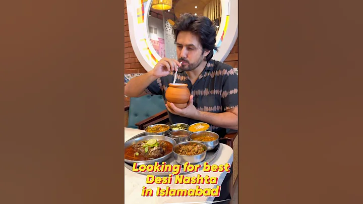 Looking for best desi breakfast in Islamabad? Head over to Rewayat in I-8 or G-11 #food #foodie