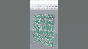 Movable windows#grasshopper3d #architecture #façade #interiordesign #rhino3d #parametric