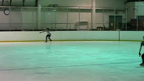 junior straightline footwork