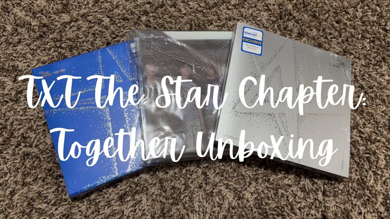 TXT The Star Chapter: Together Unboxing