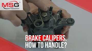 Special features of brake calipers by Nissan Primastar, Opel Vivaro, Renault Trafic