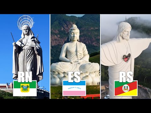 Vídeo: A escultura mais alta da Rússia. Esculturas famosas da Rússia. Uma foto