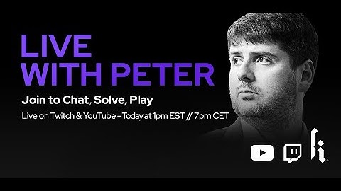 Live with GM Peter Svidler | Chat, Learn, Play!