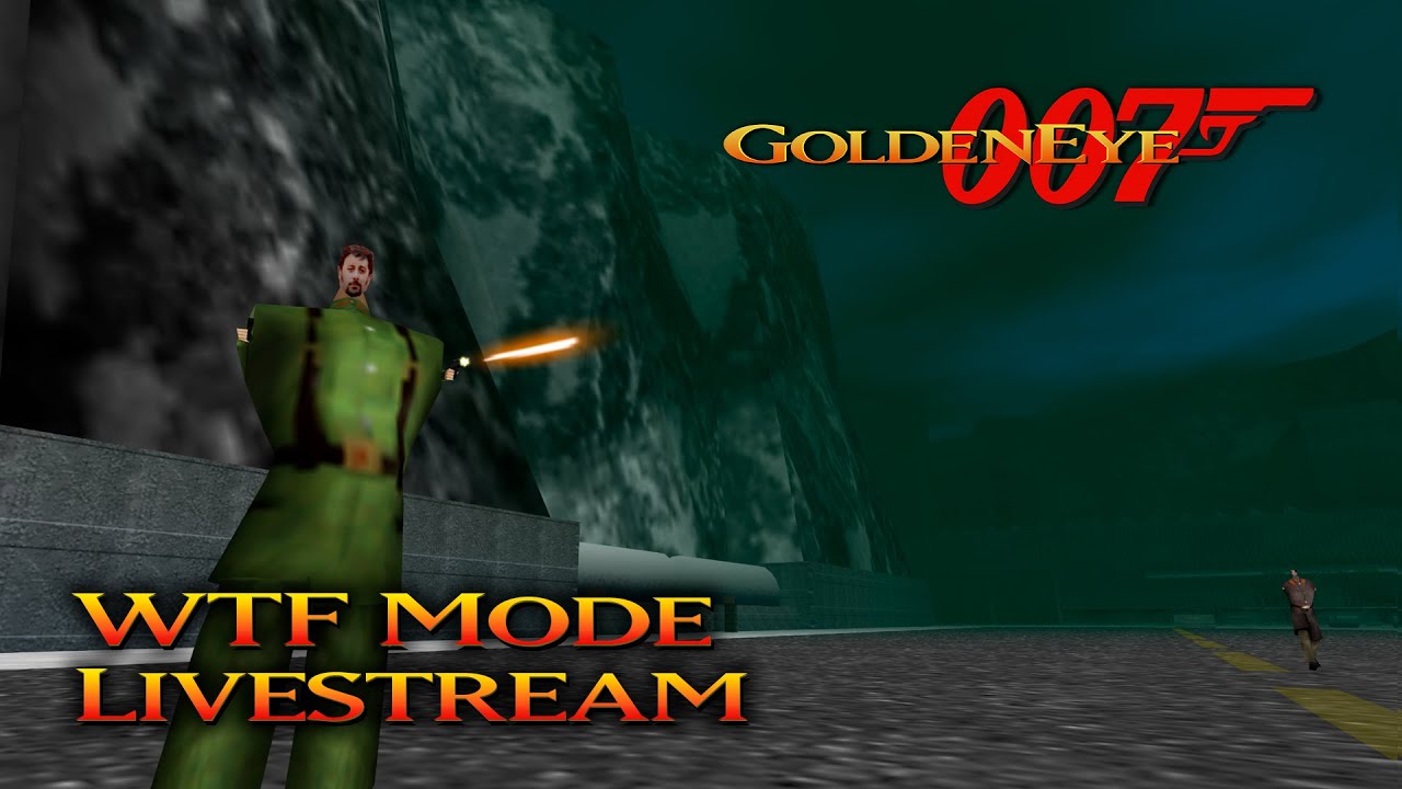 GoldenEye 007 N64 - Full Playthrough Livestream - ROM Randomizer #1 