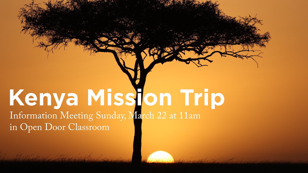 mission trips in kenya