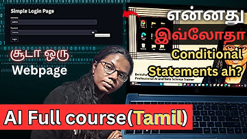 Day 13 Part 2 – Conditional Statements Hands-on Coding | AI Course in Tamil | Hire Ready
