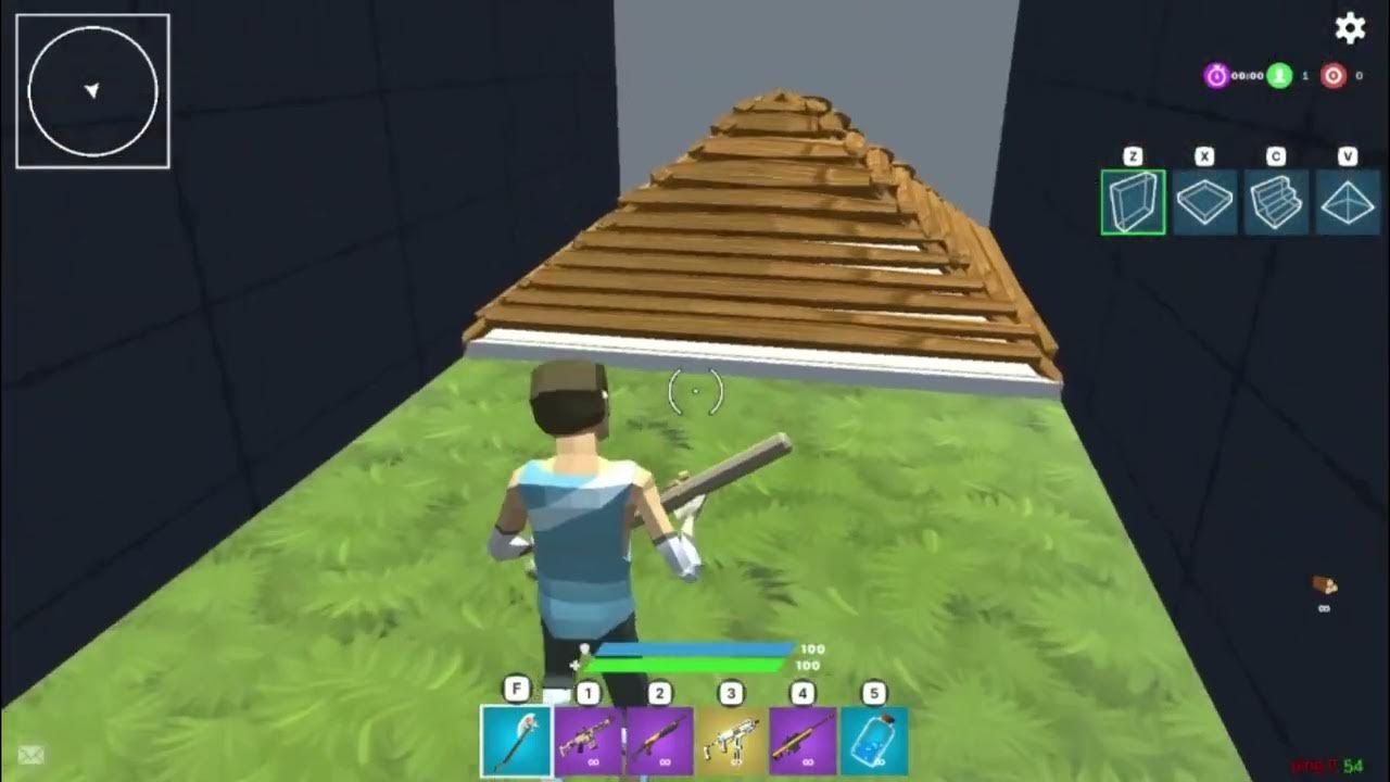 Playing Fake Fortnite Games (Build NowCrazy games) YouTube