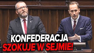 KONFEDERACJA ZNOWU TO ZROBIŁA! SKANDAL W SEJMIE