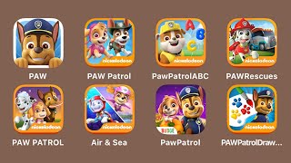 PAW Patrol Collection: PAW PAtrol: Academy,Rescue Run,Alphabet Learning,Pups to the Rescue