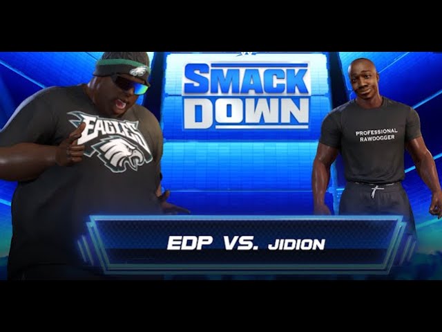 Why is EDP445 the default character model for super heavyweights? 😭😭 :  r/WWE2K22