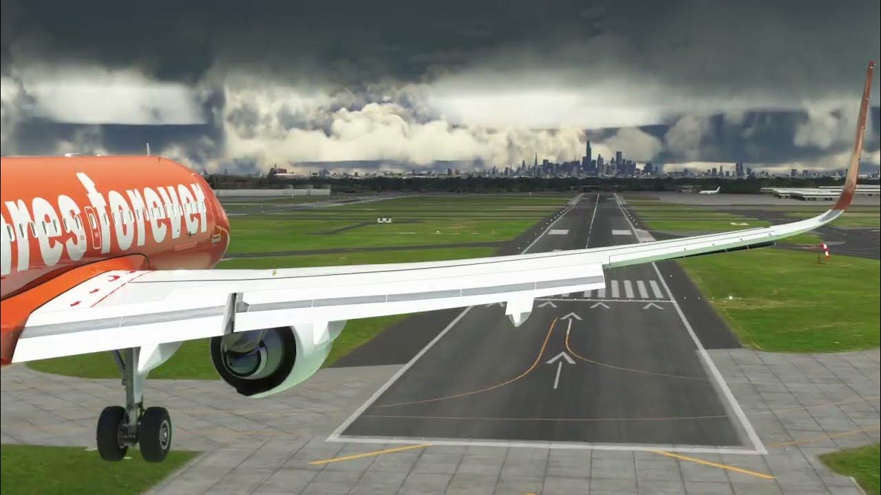 Chicago Midway Airport Autopilot Landing Microsoft Flight Simulator