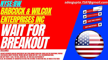 WAIT FOR BREAKOUT : BW STOCK ANALYSIS | BABCOCK & WILCOX ENTERPRISES INC STOCK