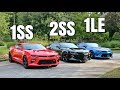 2017 Camaro 1SS vs 2SS vs 1LE