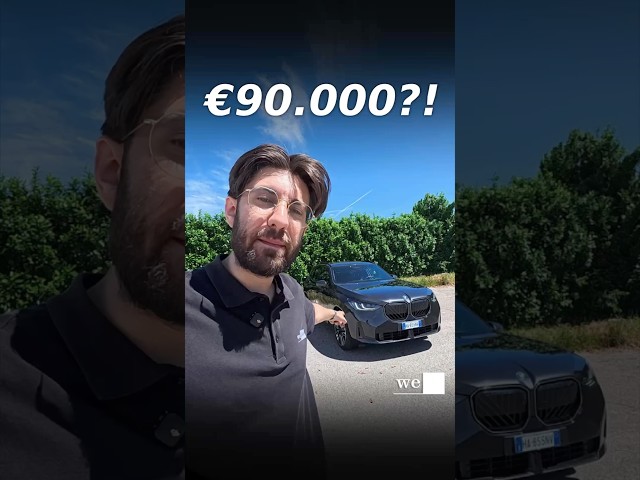 Quanto costa DAVVERO la nuova BMW X3? #Shorts