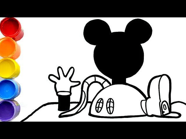 Mickey Mouse Clubhouse Moonlight Drawing Disney Junior Doodles  YouTube   Disney junior Mickey mouse clubhouse Disney drawings