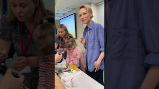 Famous Ivanna Sakhno visited Okhmatdit 2023 to time with patients #ivannasakhno Net Worth