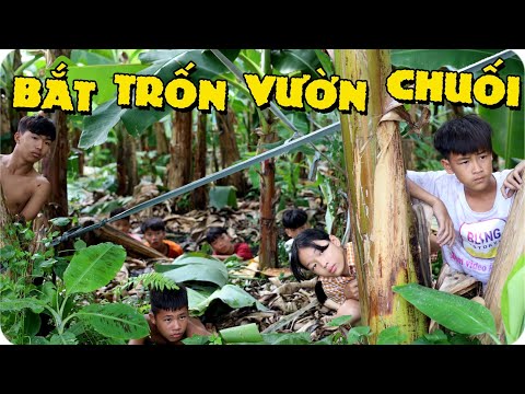 Anh Ba Phải | Trốn Tìm Trong Vườn Chuối Cười Té Xỉu | Hide and seek