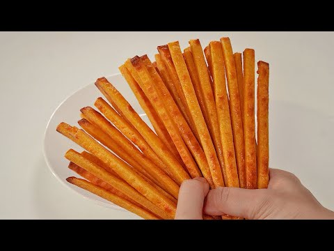   !    !  , No Fried Snacks Recipe! Crispy Sweet Potato Sticks Recipe