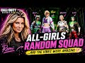 We Accidentally Got an All-Girls Squad… and It Was Chaos 💅 | CODM BR Rebirth Island