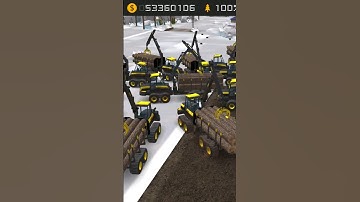 Fs 18 PONSE Machine Fill With Woods#fs18 #viralshort #newshort #trendingshort #gamingshort #short
