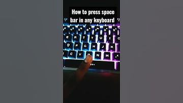 How to press spacebar in any keyboard |||View Lab|||    #RGB#keyboard#press#shorts