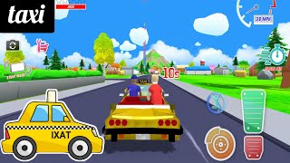 Taxi driver mission in dude theft wars  ll little Mansoor plays ll screenshot 4