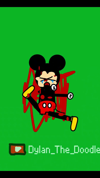 Mickey On a Railway Picking Up Stones #Meme #animation #shorts