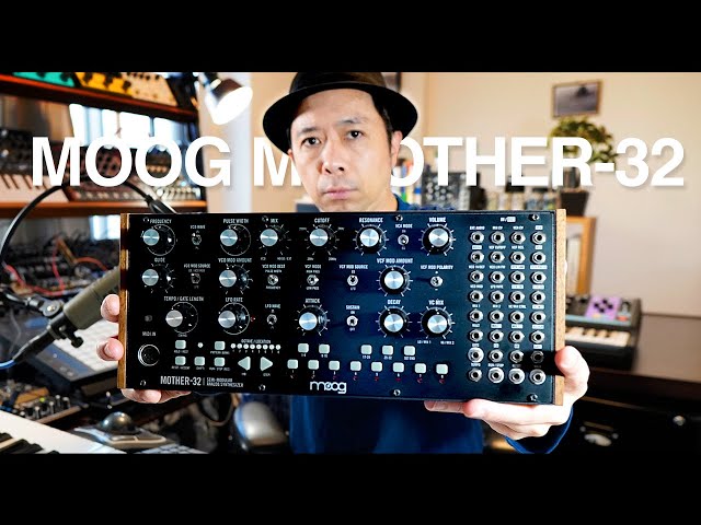 【即決可】MOOG Mother 32(送料込・デッキセイバー付) moog Mother-32 Semi-Modular Analog Synthesizer ｜イケベ楽器