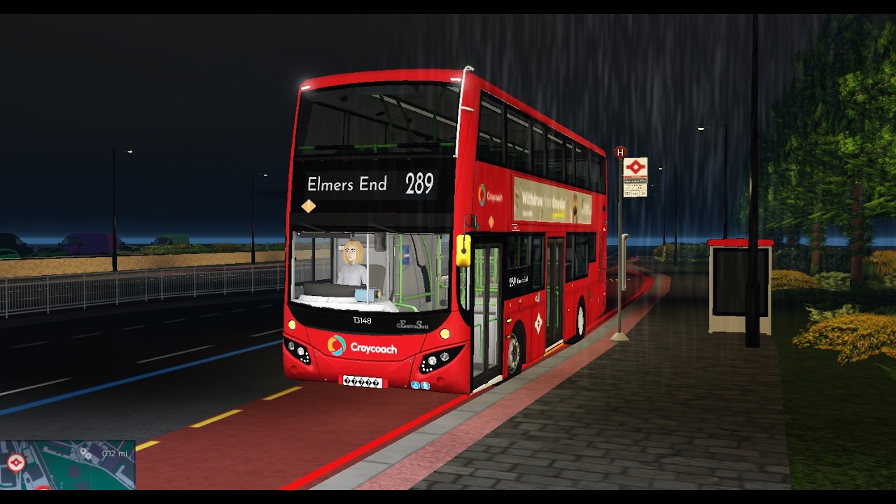 playing Croydon running late to every stop on the route 289 part 1