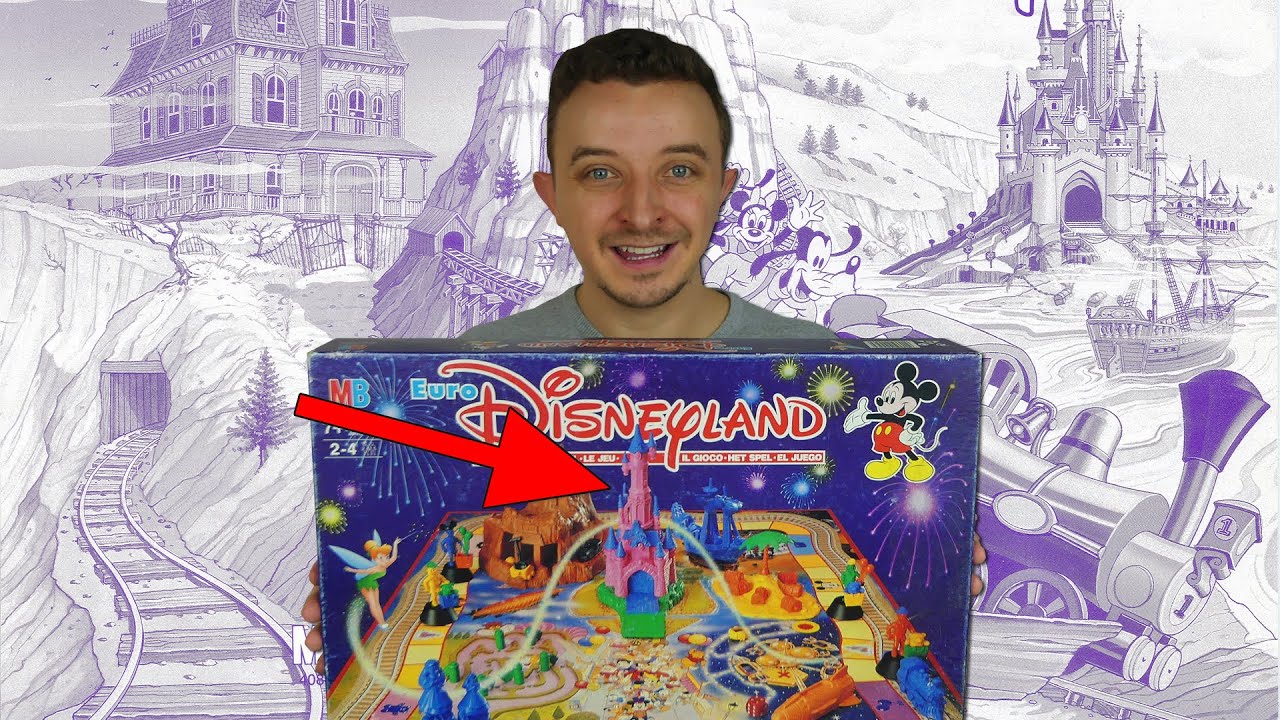 JE JOUE À UN JEU DE SOCIÉTÉ EURO DISNEYLAND ! (de 1992)