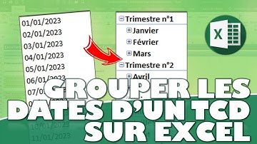 Comment regrouper (ou pas !) les dates d’un tableau croisé dynamique (TCD) sur Excel ?