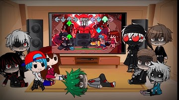 Characters react to Accelerant Hank