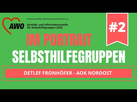 Selbsthilfegruppen im Portrait: #2 Detlef Fronhöfer von der AOK Nordost