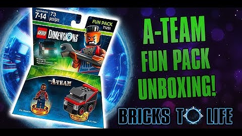A-Team Fun Pack Unboxing - Lego Dimensions Year 2 Wave 6