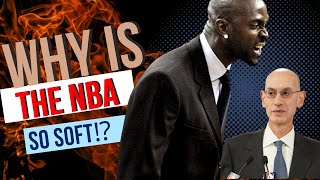 Kevin Garnett Asks NBA Commissioner Adam Silver to his face why the NBA IS SOFT NOW!