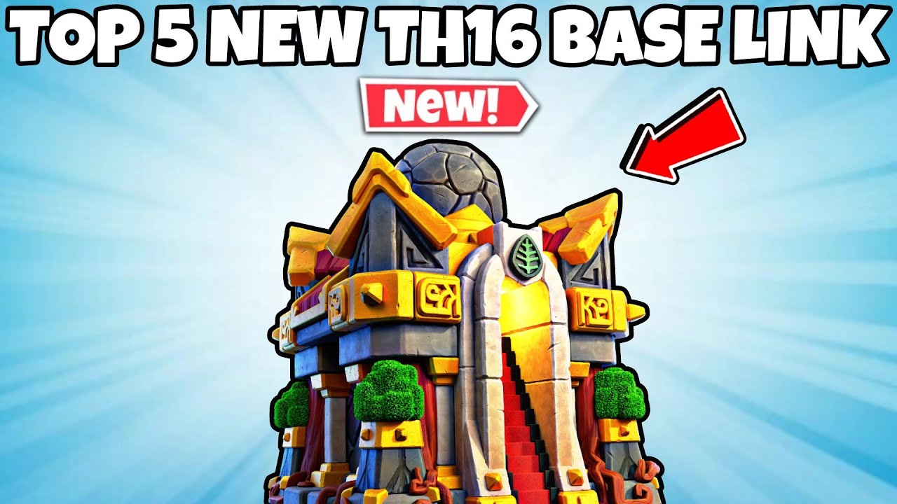 New Top 5 Th16 Base With Link | Town Hall 16 Base With Link | Th16 Anti 2 Star Base | Th16 War Base