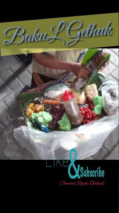 Penjual Gethuk Keliling || BAKUL GETHUK #jajanantradisional