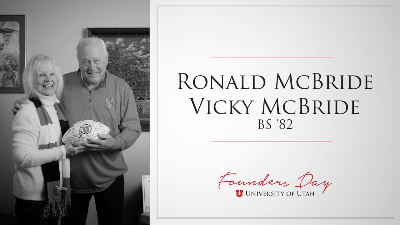 Ronald McBride & Vicky McBride BS’82 – 2024 Distinguished Service Award