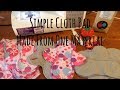 Easy Cloth Pad Tutorial || Only One Fabric Used || Budget Friendly and Simple