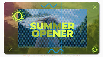 Summer Opener | Hot Summer Opener | Dynamic Holiday Slideshow