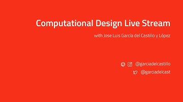 Computational Design Live Stream #148
