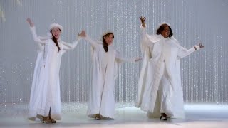 &quot;Mary&#39;s little boy child&quot; sung by: Melissa Benoist, Alex Newell and Jenna Ushkovitz