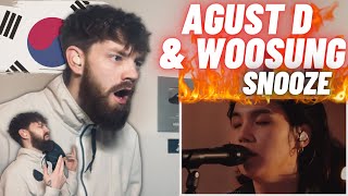 TeddyGrey Reacts to BTS (방탄소년단) Agust D & WOOSUNG 'Snooze' MV | REACTION