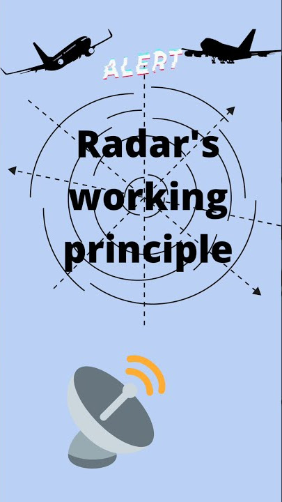 Radar working principle#principle #radar #knowledge shorts#youtubeshorts #shorts