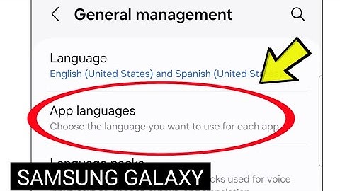 How To Change Any Specific App Language On Samsung Galaxy S24 Ultra