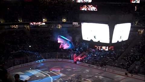 Pregame Intro Sharks vs. Red Wings Game 1 Western Semifinals 4-29-10