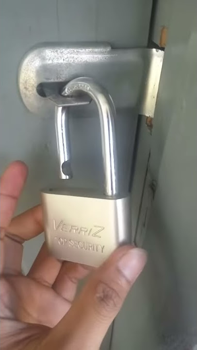 Tutorial buka gembok yg mudah dan gampang.