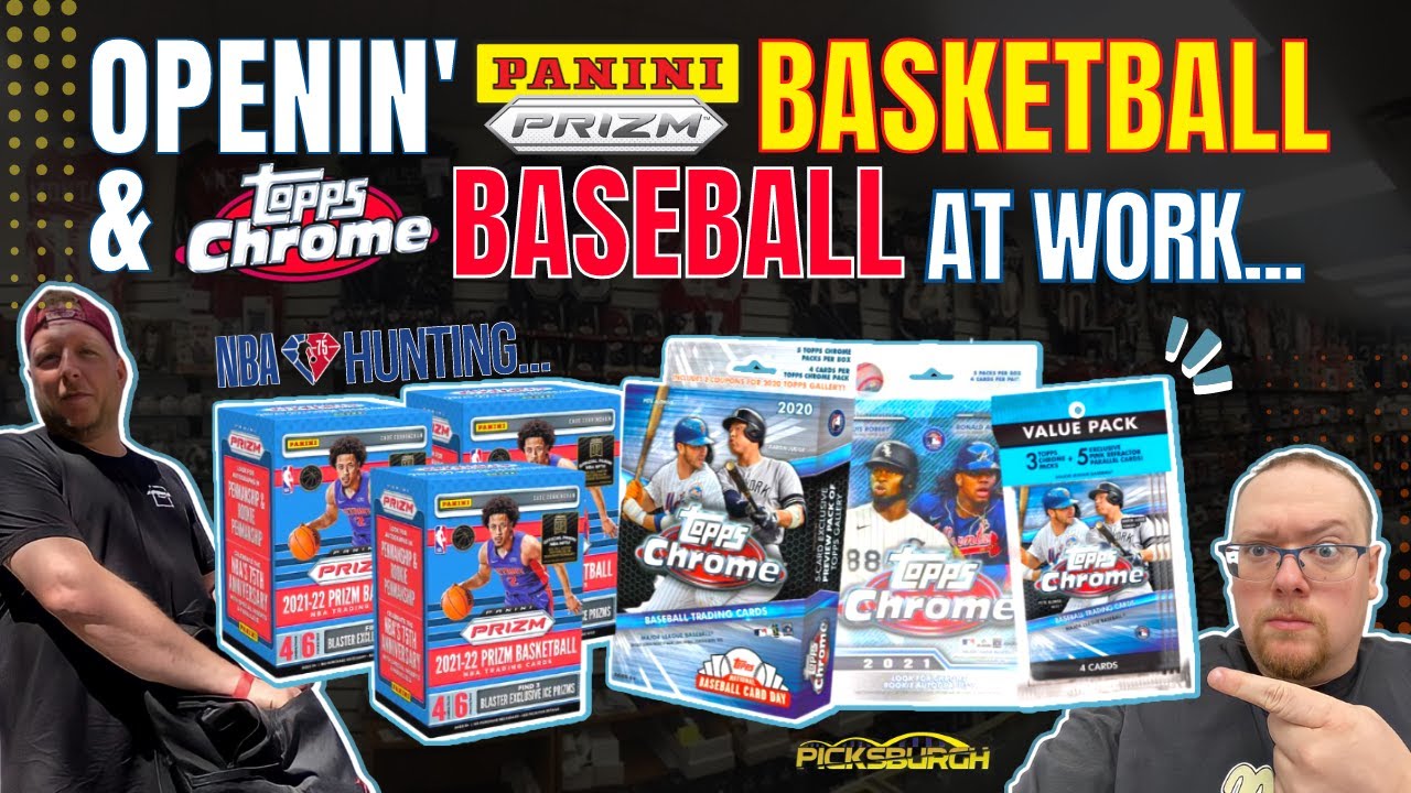 Opening 2021-22 Panini Prizm Basketball Blaster Boxes & Topps Chrome ...