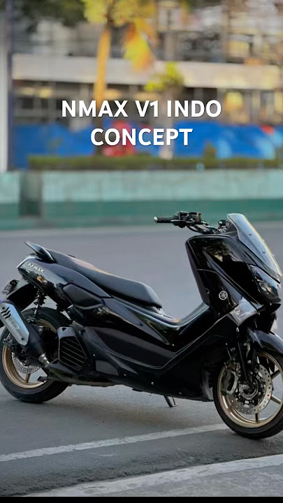 NMAX V1 INDO CONCEPT GLOSSY BLACK