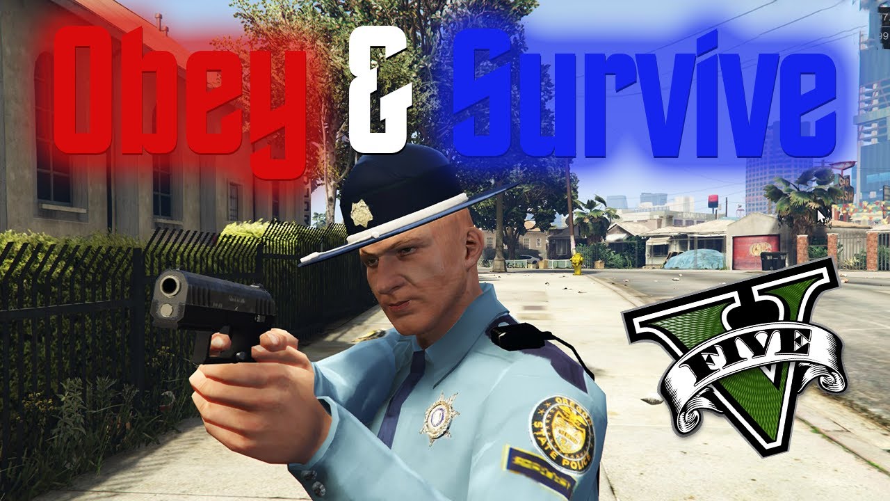 The cops and roleplayers of GTA Online